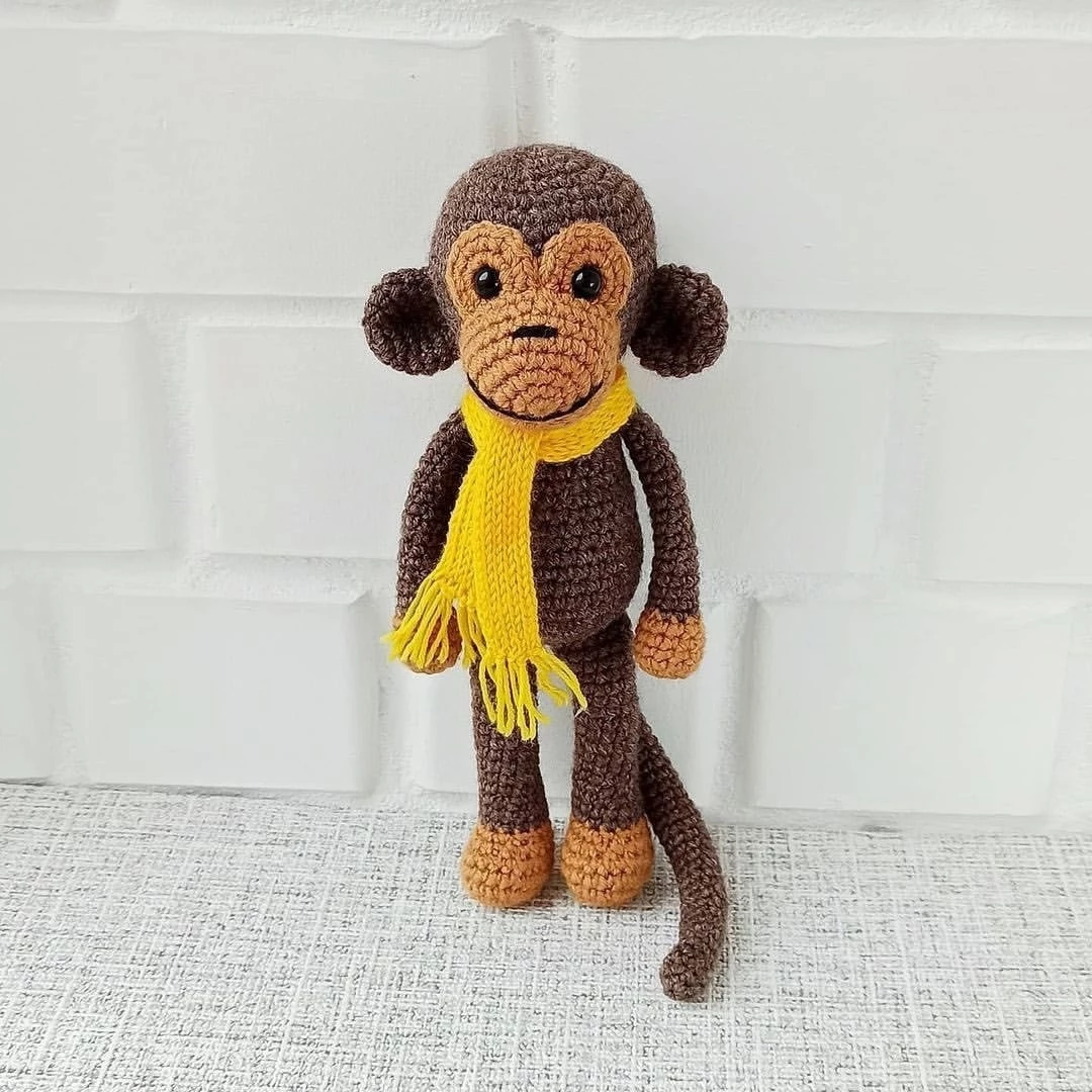 Маленькая обезьянка: мастер-класс крючком - AmiguRoom